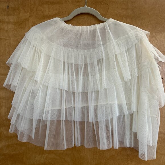Anthropologie Ruffle Capelet - Picture 5 of 7
